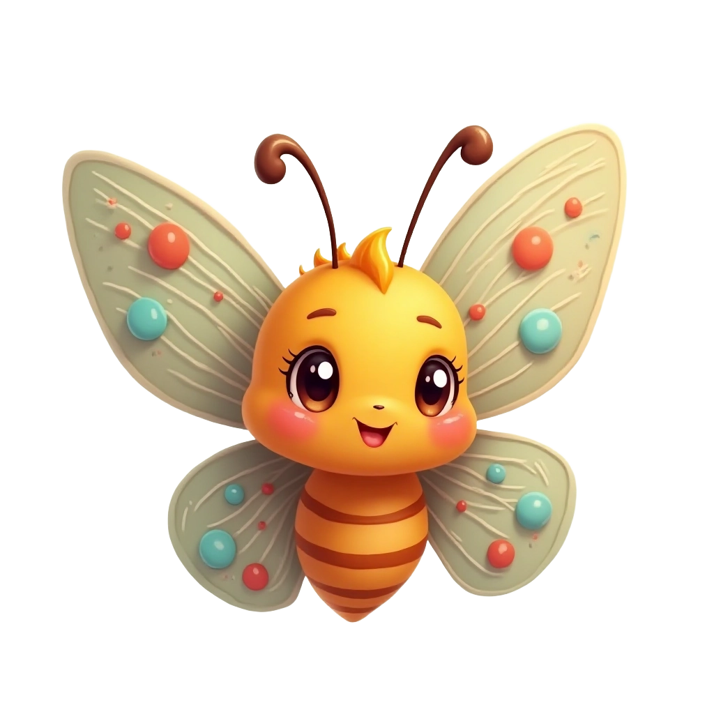 Cute Cartoon Butterfly